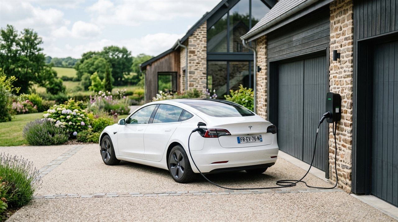 Bornes de recharge en Normandie